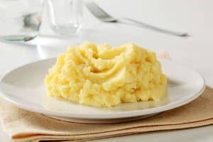 Mashed potatoes are a wonderful choice for the Farr Better Creamy Mushroom Stroganoff recipe