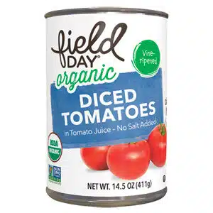Field Day Organic Diced Tomatoes is my favorite brand.