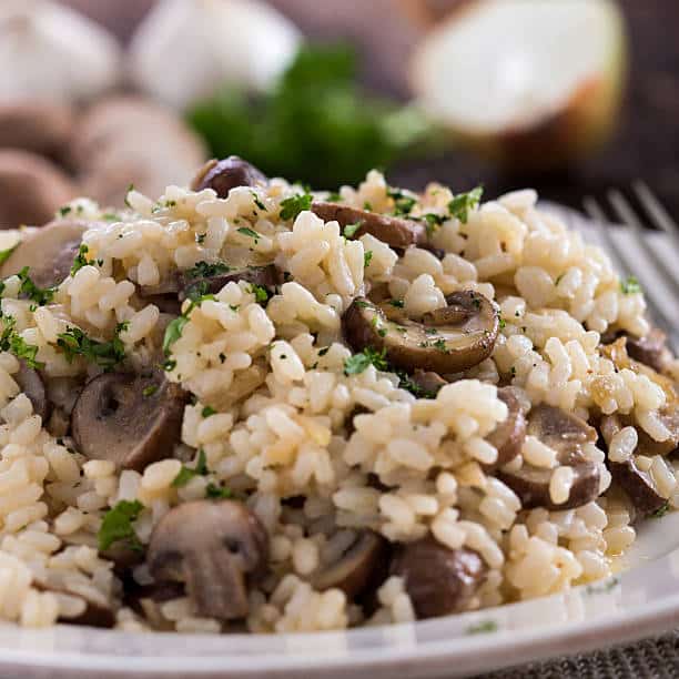 If you love it, mix the Farr Better Cream of Mushroom Soup with rice.