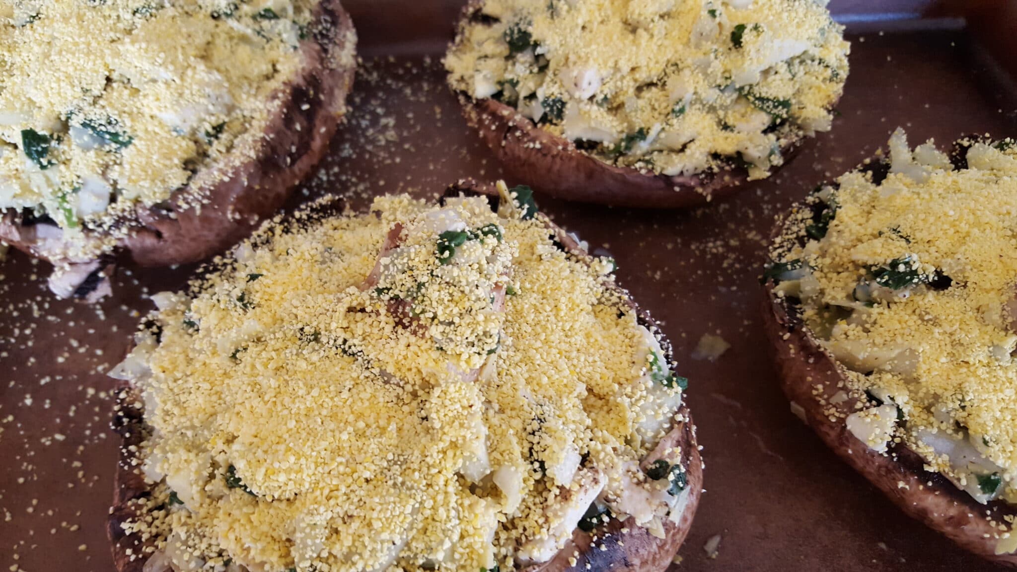 FBR Stuffed Portobello Mushroom Caps • Farr Better Recipes®