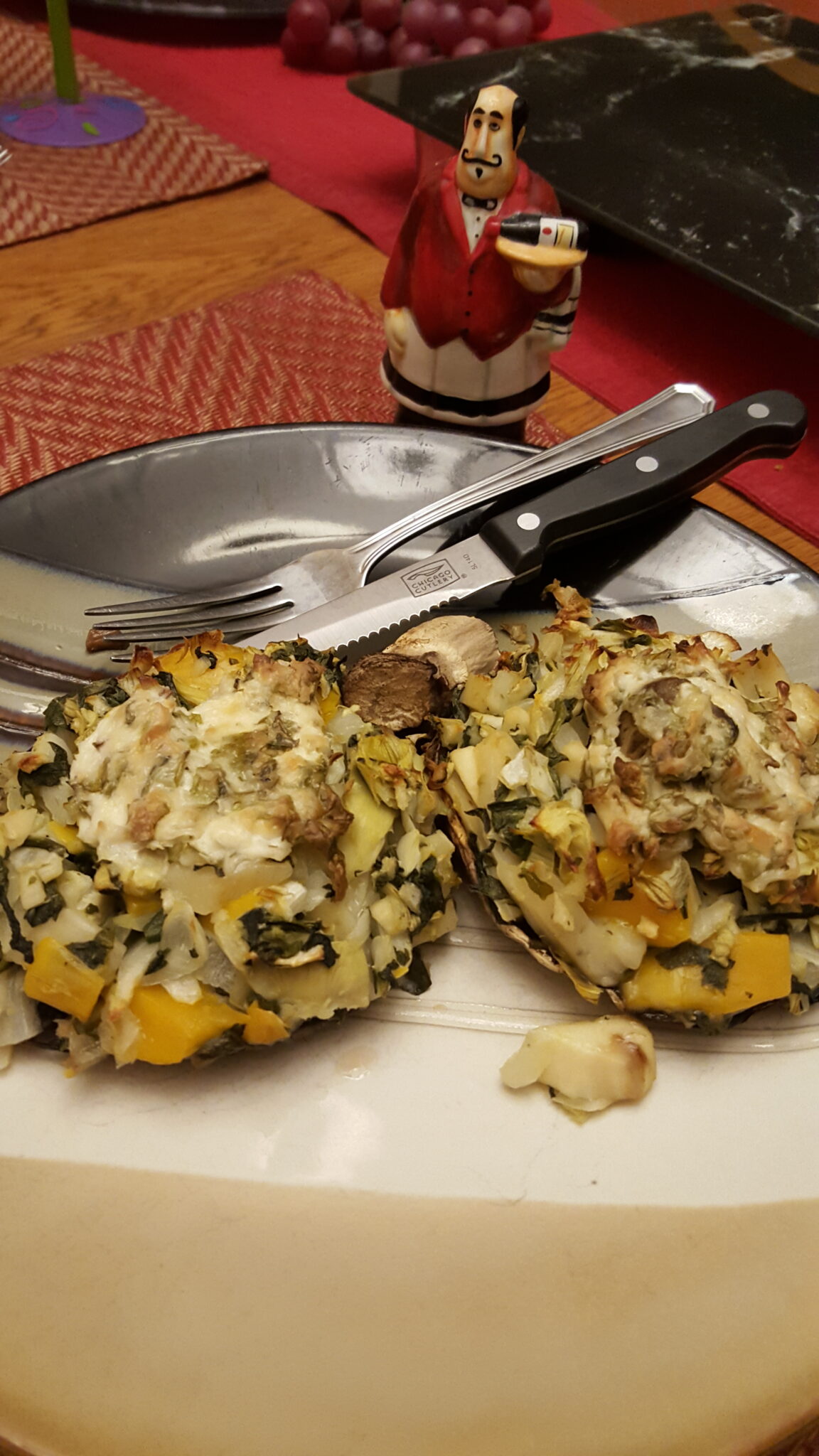 FBR Stuffed Portobello Mushroom Caps • Farr Better Recipes®