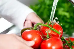 Learn how to prepare tomatoes for the Farr Better Black Bean Corn Salza Recipe
