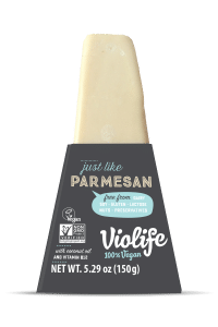 Farr Better Creamiest Dairy-Free Alfredo Sauce has Violife Just Like Parmesan cheese as an ingredient in Farr Better Recipes®