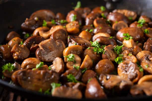 Saute mushrooms every day as a great side dish. 