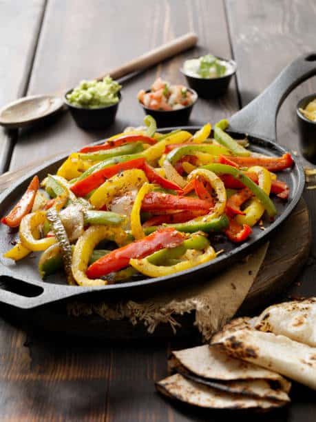 Bell peppers make every Fajita amazing!